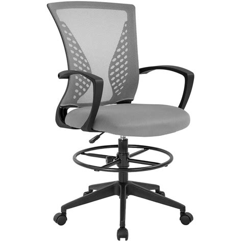 adjustable height swivel drafting chair