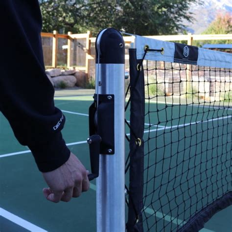 adjustable pickleball net