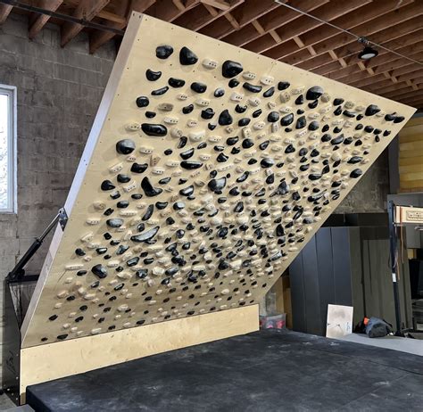 Adjustable Rock Climbing Wall