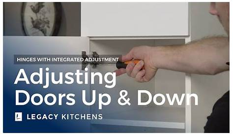 Adjusting Kitchen Cabinet Doors Up And Down