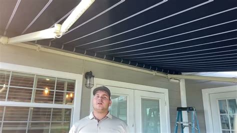 adjusting arms on sunsetter awnings