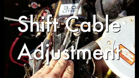 Mercruiser Alpha One Shift Cable Diagram