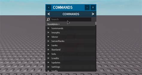 admin hack/commands - Roblox