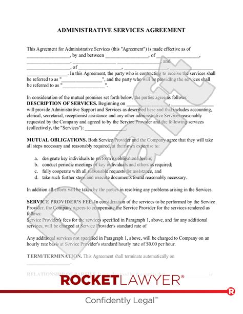 administrative contract