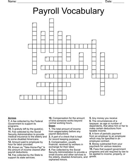 admission payment crossword clue