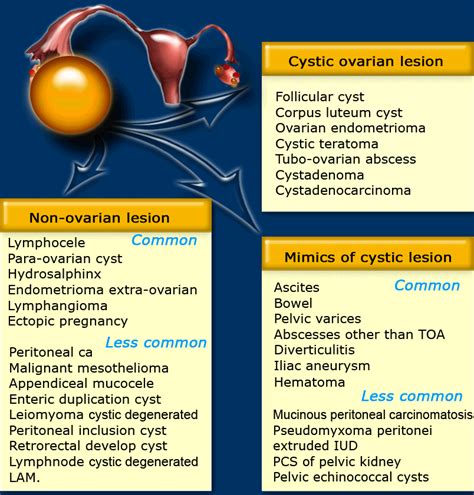 adnexal cyst icd 10 ovarian