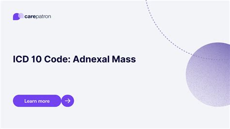 adnexal disorder icd 10