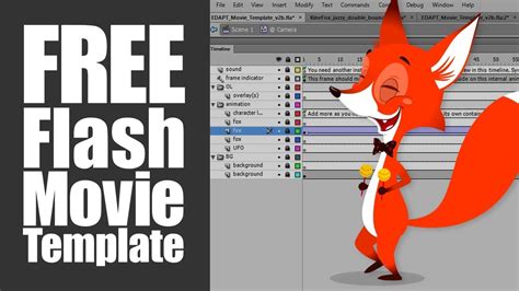 Free Adobe Animate CC & Flash Movie Template YouTube