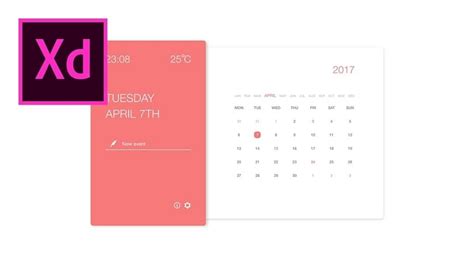 Adobe Xd Calendar Ui Kit 2024