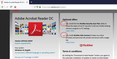 Adobe Acrobat Reader Dc Download Without Mcafee