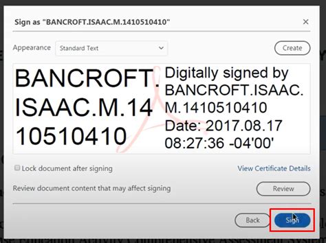 How to create your signature in adobe lasstand