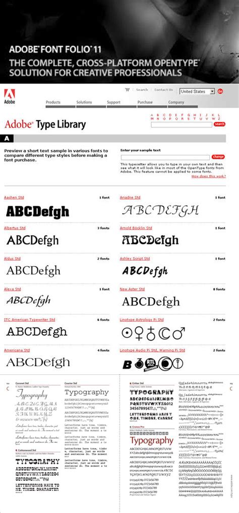 Experience Seamless Design with Adobe Font Folio V11: A Comprehensive Collection of Professional Fonts