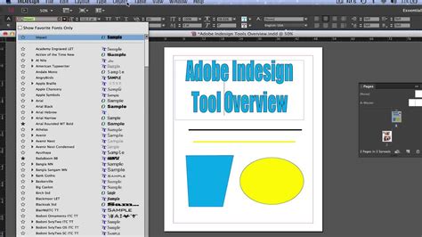 Adobe Indesign Tutorial To Make List Printable