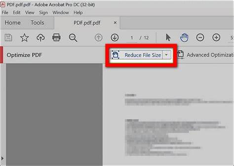 adobe pdf compact file size