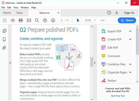 Adobe PDF Reader Security Features