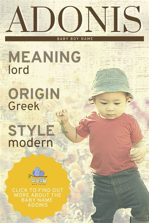 adonis meaning and origin