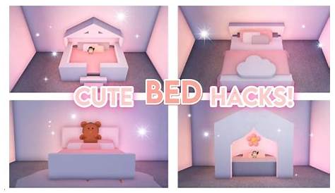 Adopt me Building Hacks / Adopt me / Reader’s Bed & Daybed - YouTube