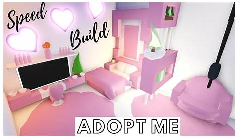 Adopt Me Bedroom Build Hacks - YouTube