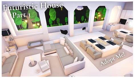 How To Make A Cute Bedroom In Adopt Me Futuristic House / Aesthetic