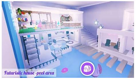 Cute Bedroom Ideas In Adopt Me Speed Build Futuristic House / Adopt Me