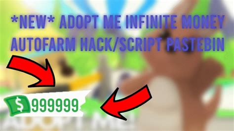 Adopt Me Infinite Money Script Pastebin