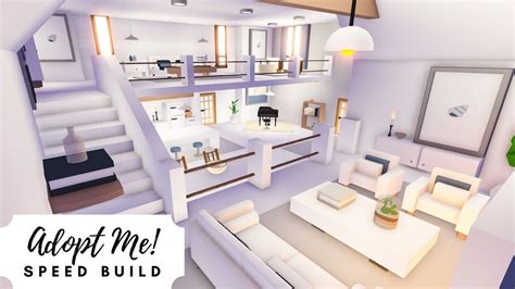 Luxury Apartment Floor 3 ( Part 1) Speed Build 🐚 Roblox Adopt Me! YouTube