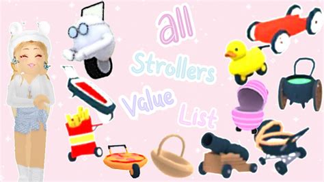 Adopt Me Stroller Value List