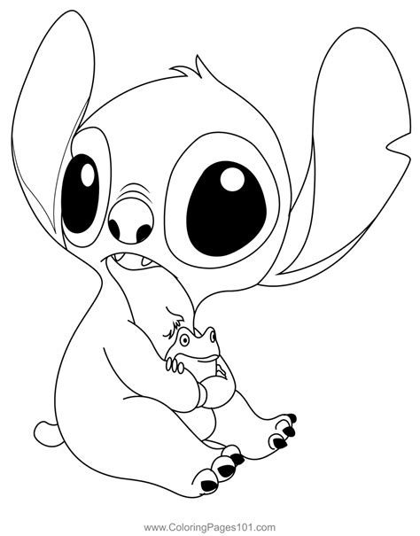 Adorable Stitch Coloring Pages: A Fun Way To Unwind