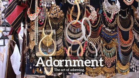 adornment meaning in english