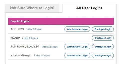 adp administrator login