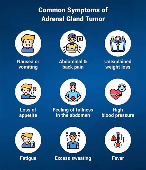 adrenal gland tumor symptoms and tests