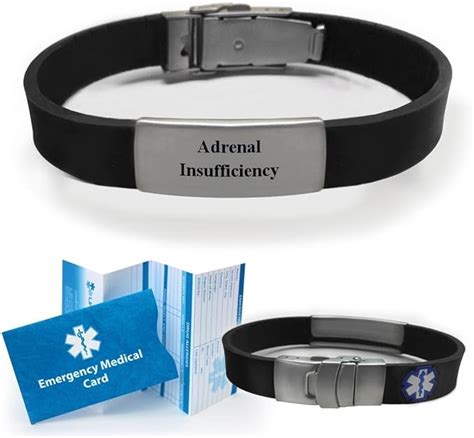 adrenal insufficiency bracelet amazon