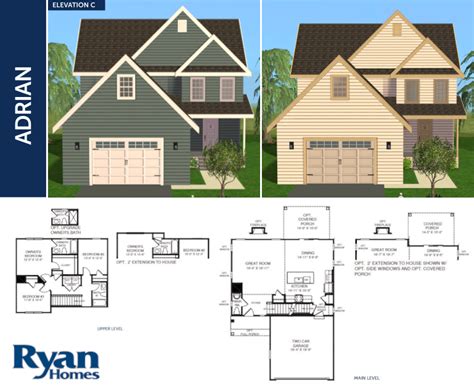 Adrian Model Ryan Homes