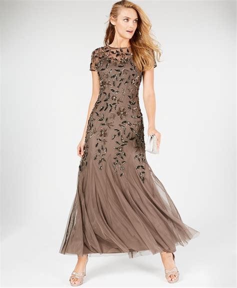 adrianna papell evening dresses petite