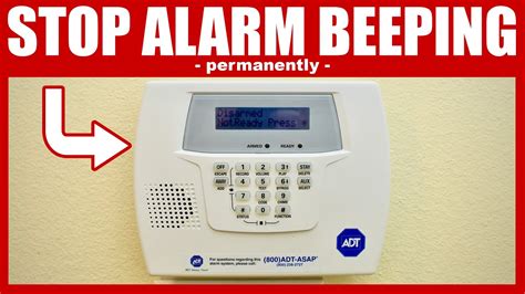 adt alarm beeping