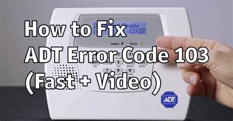 How to fix ADT 103 check lngrng radio? helpful solutions in 4 steps