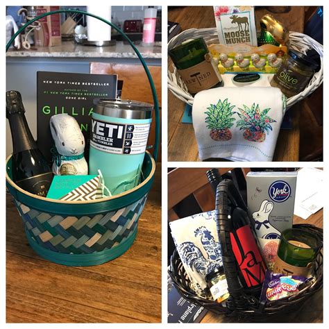 adult easter baskets with wine