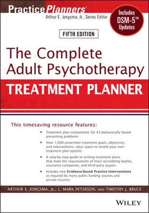 adult treatment planner pdf