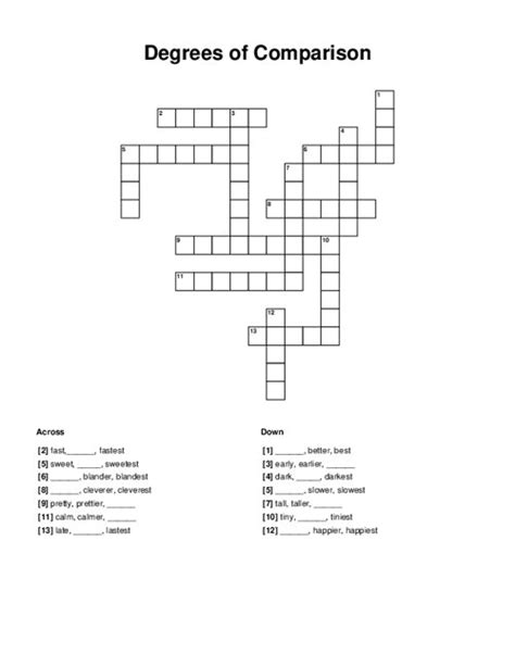 Easy Printable Crossword Puzzles For Seniors With Answers 20