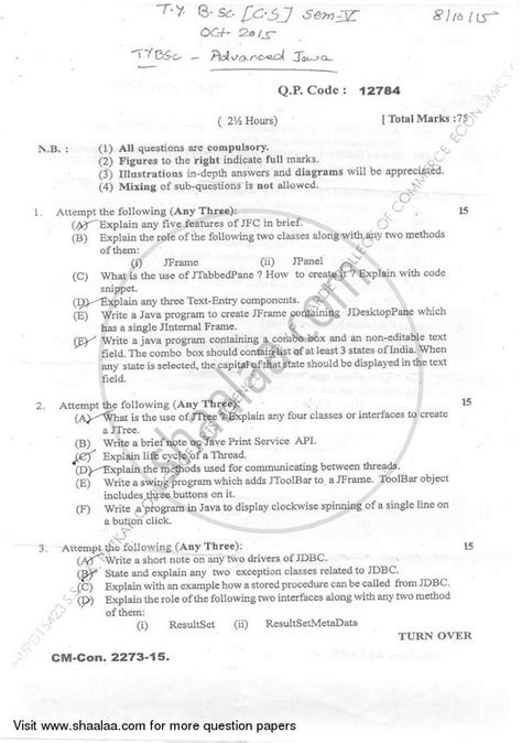 advanced java programming question bank with answers pdf