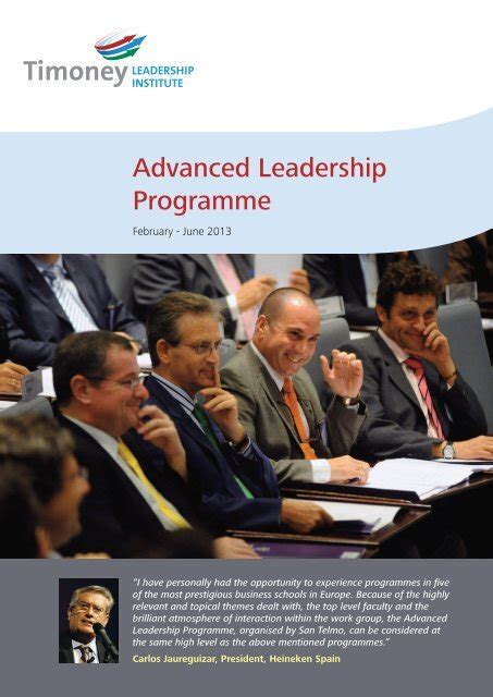 advanced leadership programme