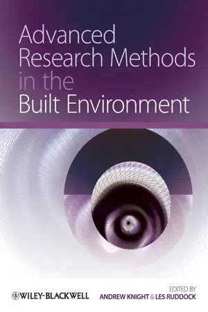 advanced research methods in the built environment pdf