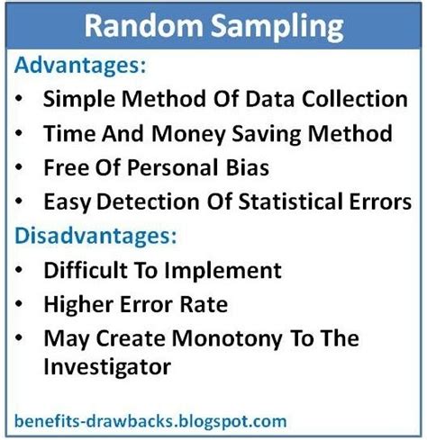 advantages and disadvantages of randomness