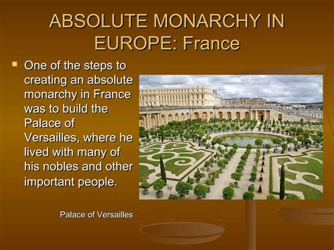advantages of an absolute monarchy