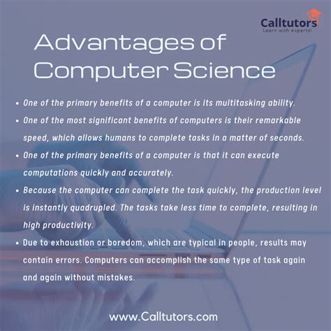 advantages of computer science and technology