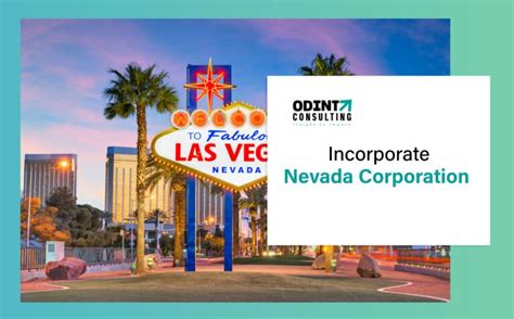 advantages of incorporation nevada cost
