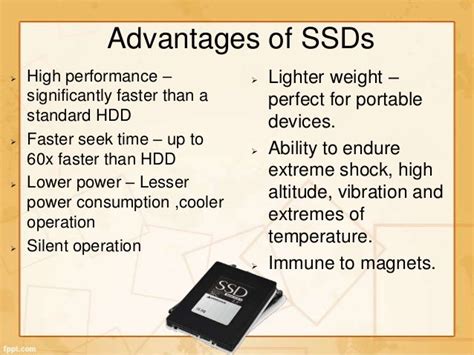 Advantages Of Solid State Drives