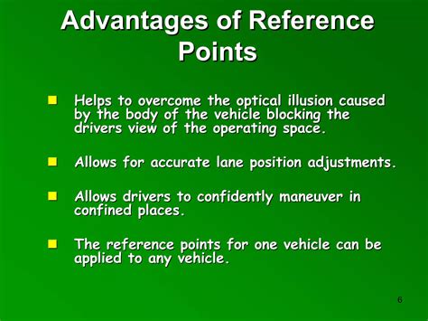 Advantages Of Using Reference Points
