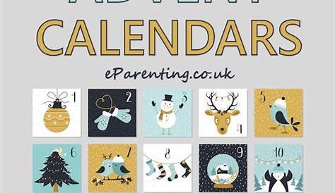 Free Printable Advent Calendars | Printable advent calendar, Advent