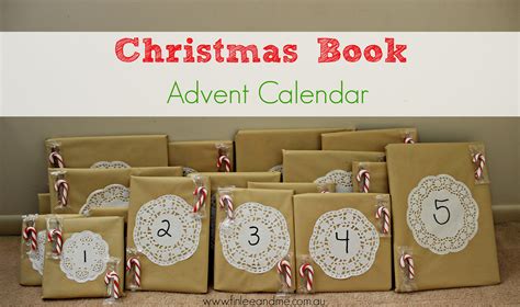How to do a Christmas book advent calendar